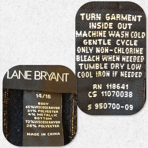 🏆HP!🏆Lane Bryant Metallic Crossover Sweater - Picture 5 of 5